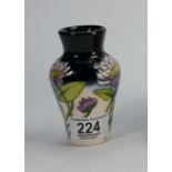 Moorcroft Trefoil vase: Designed by Nicola Slaney,