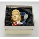 Royal Doulton Intermediate Character Jug The Nurse D7016: boxed