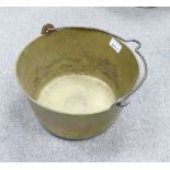 Large Heavy brass Jam Pan: