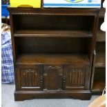 Oak Priory Style Book Case: