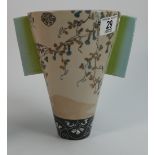 Fabienne Jouvin Chinese influenced vase: height 21cm