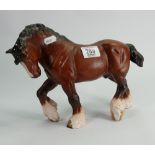 Royal Doulton Seconds Matt Shire Horse: