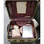 Girls vanity suitcase fitted for jewellery etc: