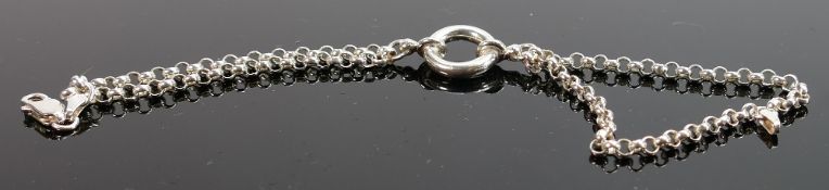 Silver bracelet,