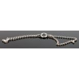 Silver bracelet,