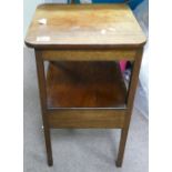 Edwardian Mahogany Wash Stand: