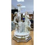 Capodimonte Resin Large Figure Group: