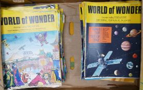A collection of 1970's World of Wonder Children's Magazines: