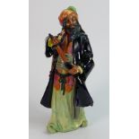 Royal Doulton character figure Blue Beard: HN2105 ( restored arm)