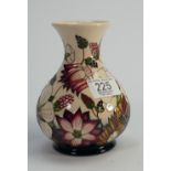 Moorcroft Bramble revisited vase: Designed by Alica Amison,