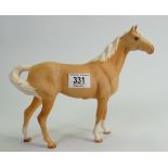 Beswick Matt Palomino Swish Tail Horse 1182: