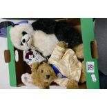 Swedish Bukowski cuddly Polar Bear & similar Great British Teddy Bear Company item(2)