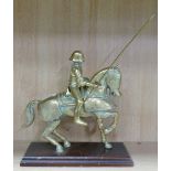 Large Brass Horse Ornament: