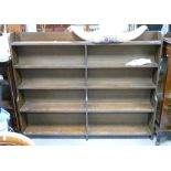 Dark Wood Large Bookcase: