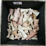 Soft stone Asian chess set: