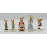 Royal Doulton Bunnykins Figures from the Royal Family series: Figures comprising Queen Sophie DB46,