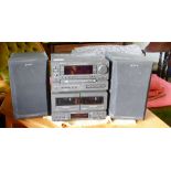 Sony MHC-1600 CD Hifi system: with matching speakers