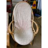 Angraves Mid Century Cane Conservatory Chair: