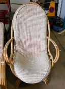 Angraves Mid Century Cane Conservatory Chair: