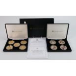 A collection of Jubilee Mint proof coins: Including Queen Elizabeth II longest reigning monarch