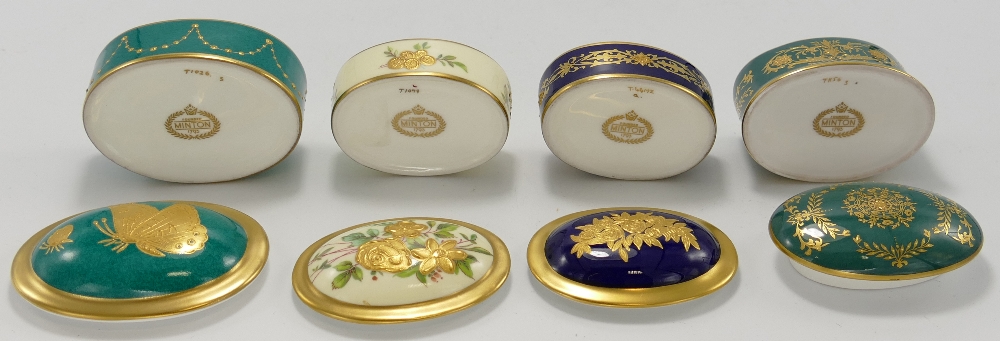 A collection of Minton prototype pill boxes: Date from 1990s including Pate sur Pate, - Image 2 of 3