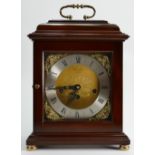 Good quality reproduction Walnut bracket clock by Commiti of London: Movement stamped Franz Hermie,