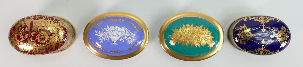 A collection of Minton prototype pill boxes: Date from 1990s including Pate sur Pate, - Image 3 of 3