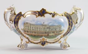 Spode two handled bowl: To commemorate the Golden Jubilee for Her Majesty Queen Elizabeth II,