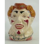 Royal Doulton large character jug Red Haired Clown: D5610.