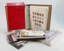 A collection of stamps 1st day covers & booklets: