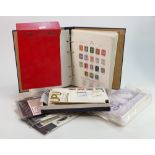 A collection of stamps 1st day covers & booklets: