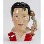 Peggy Davies Elvis King of Rock character jug: Limited edition 184/200.