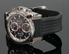 Bulova Precisionist Watch: 1/1000 chronograph, water resistant to 300 metres, stainless steel back,