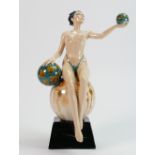 Peggy Davies Isadora Figurine: Limited edition 117/500.