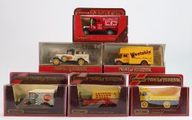 A large collection of Matchbox die-cast cars: to include pills, potions & powders classic set,