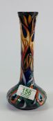 Moorcroft flames of Phoenix vase: Moorcroft collectors club piece 2008 height 20cm