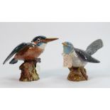 Beswick Kingfisher 2371: together with Cuckoo 2315 (2)