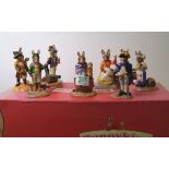 Royal Doulton Bunnykins figures from the Ship Mates collection comprising of Boatswain DB323,