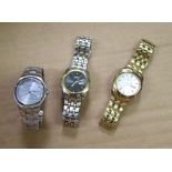 Three Citizen Eco Drive Gents Wristwatches(3)