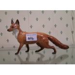 Beswick large fox: standing