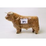 Beswick Highland bull: model 2008