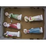 Royal Doulton Kate Greenaway figures : (5)