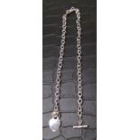 Silver Necklace 20.9 grams: