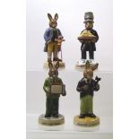 Royal Doulton Bunnykins figures from the Inventors Bunnykins: John Logie DB439, James Brindley