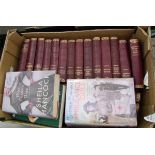 A collection of hardback Charles Dickens books: (1 tray).