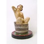 Kevin Francis/ Peggy Davies erotic figure Bubbles: Artist original colourway by Victoria Bourne 1/1