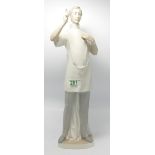 large Lladro figure The Sculptor / The Dentist: height 41cm