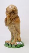 Peggy Davies Grotesque bird The Whisperer: Limited edition. Height 27cm