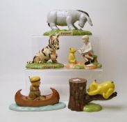 Royal Doulton Winnie the Pooh figures: Eeyore nose to the ground WP25, It's honey all the way down