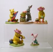 Royal Doulton Winnie the Pooh figures: Where does the wind come from WP62, The perfect hat for